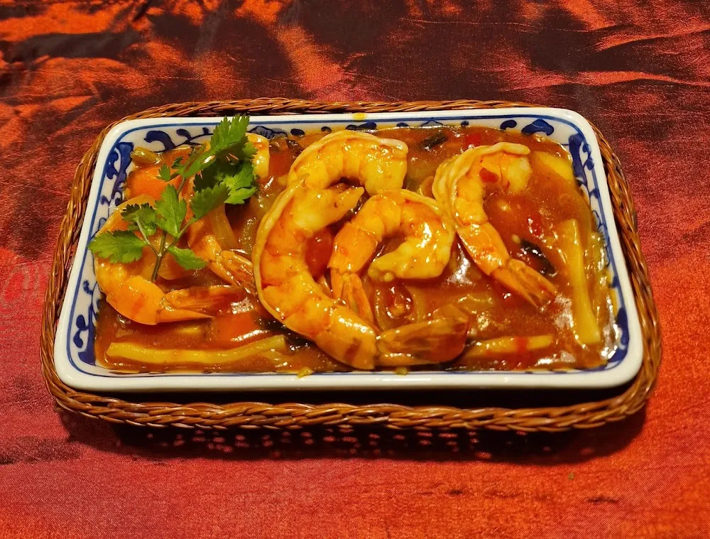 Crevettes Sauce Piquante